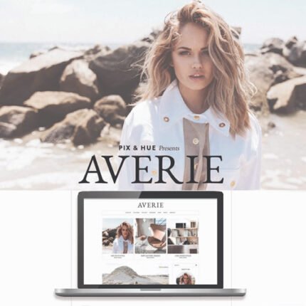 Themeforest averie a blog shop wordpress theme