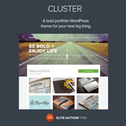 Cluster Portfolio WordPress Theme