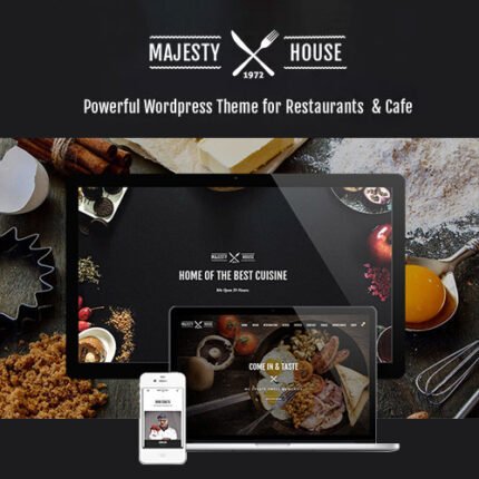 themeforest majesty restaurant WooCommerce WordPress Theme