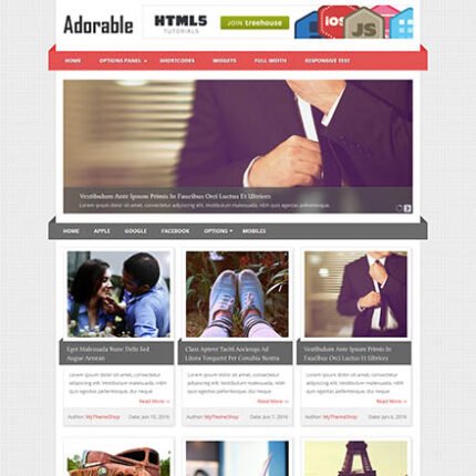 MyThemeShop Adorable WordPress Theme