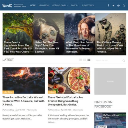 WordX WordPress Theme
