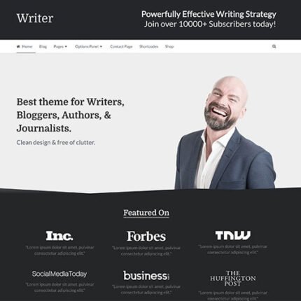 Writer WordPress Theme