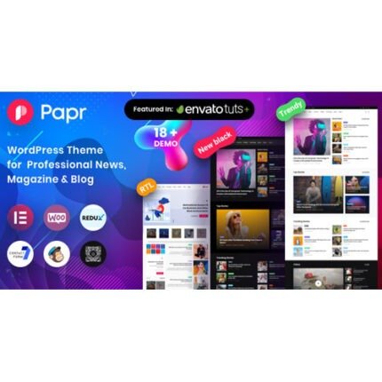 Papr Magazine WordPress Theme