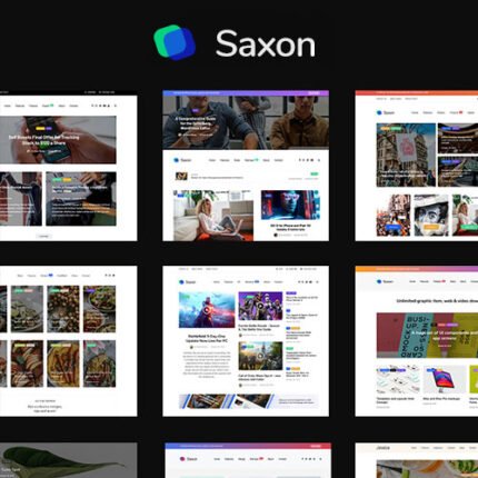 Saxon WordPress Theme