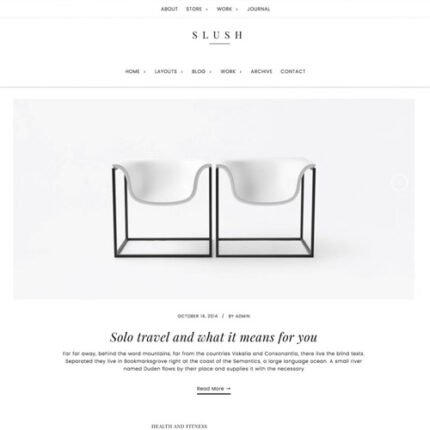 Slush Pro Genesis WordPress Theme 2024