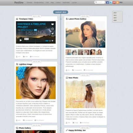 Themify Postline WordPress Theme 2024