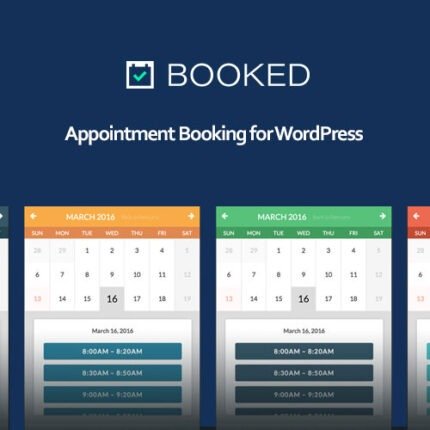 NEW Booked – Appointment Booking for WordPress 2024 E