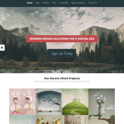 NEW Elegant Themes Vertex WordPress Theme 2024