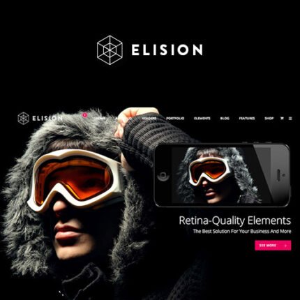 NEW Elision – Retina Multi-Purpose WordPress Theme 2024 WS