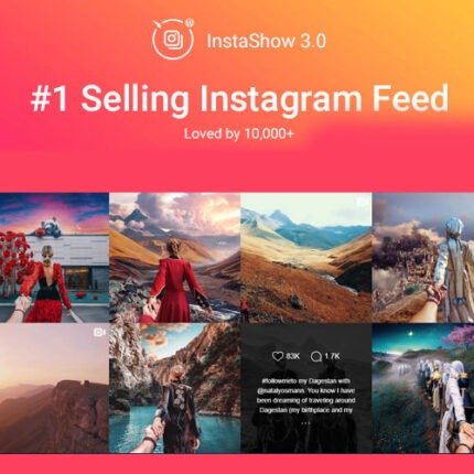 NEW Instagram Feed – WordPress Gallery for Instagram WORDPRESS THEME 2024