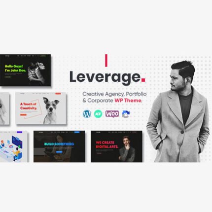 NEW Leverage – Creative Agency & Portfolio WordPress Theme 2024 LS