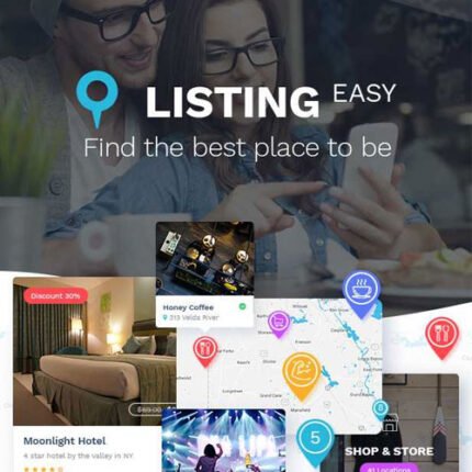 RE-NEW ListingEasy Directory WordPress Theme 2024 S
