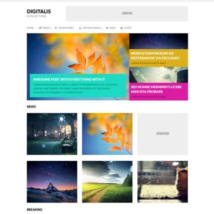 NEW MyThemeShop Digitalis WordPress Theme 2024