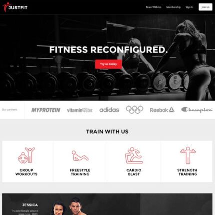 JustFit WordPress Theme