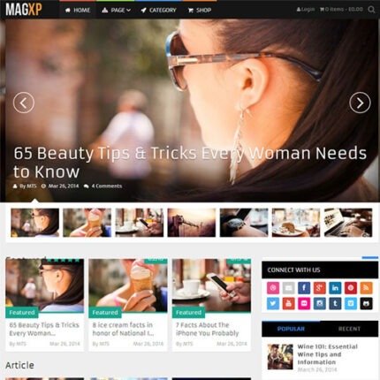 MagXP WordPress Theme