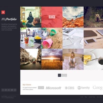 NEW MyThemeShop MyPortfolio WordPress Theme 2024