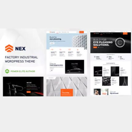 NEW Nex – Factory & Industrial WordPress THEME 2024 S