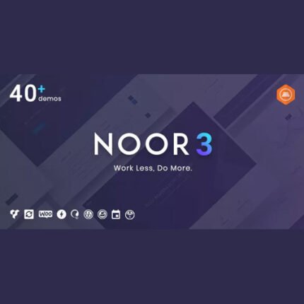 NEW Noor | Multi-Purpose & Fully Customizable Creative AMP Theme WORDPRESS THEME 2024 DS