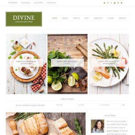 NEW Divine Pro Genesis WordPress Theme 2024