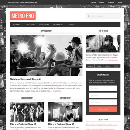 Metro Pro Genesis WordPress Theme