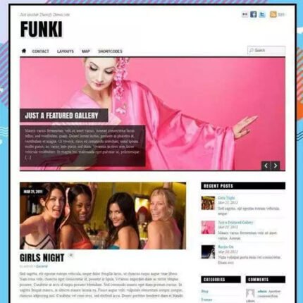 NEW Themify Funki WordPress Theme 2024