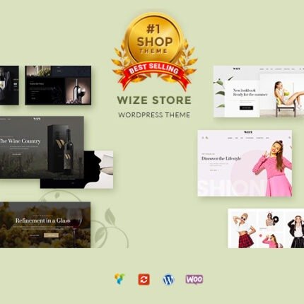 NEW WooCommerce Multipurpose Responsive WordPress Theme – WizeStore 2024 BEST