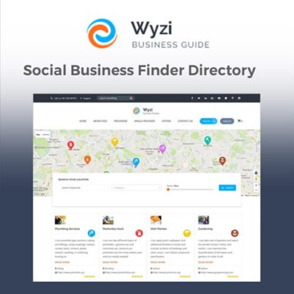 NEW Wyzi – Business Finder WordPress Directory Listing Theme 2024