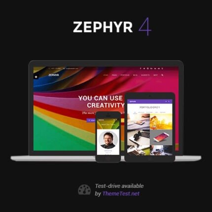 RE NEW Zephyr | Material Design Theme WORDPRESS THEME 2024