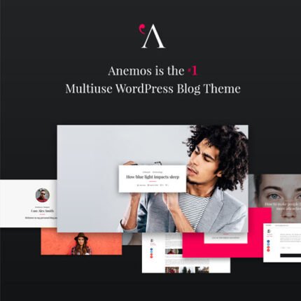 Anemos Blogging WordPress Theme 2024