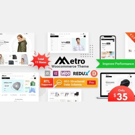 METRO : WooCommerce WordPress Theme