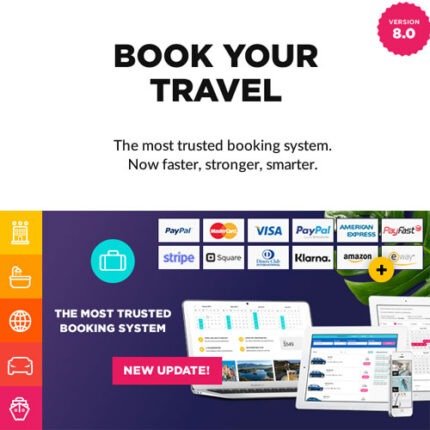 NEW Book Your Travel – Online Booking WordPress Theme 2024