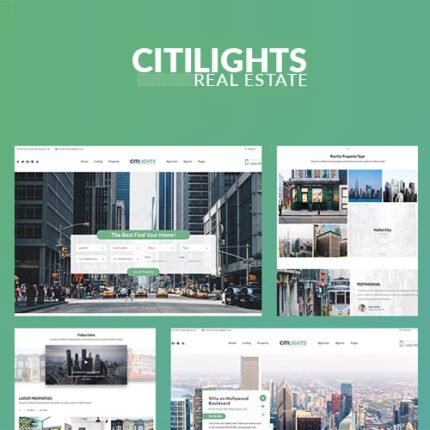 CitiLights – Real Estate WordPress Theme 2024