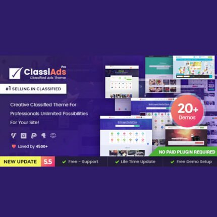 NEW Classiads – Classified Ads WordPress Theme