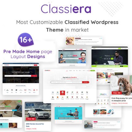 NEW Classiera – Classified Ads WordPress Theme