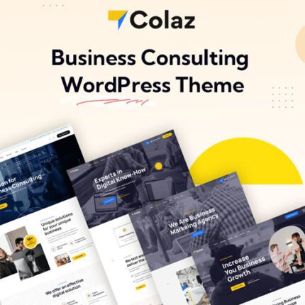 NEW Colaz – Business Consulting WordPress Theme 2024 SE