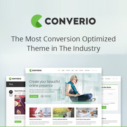 Converio – Responsive Multi-Purpose WordPress Theme 2024