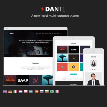 NEW Dante – Responsive Multi-Purpose WordPress Theme 2024 DF
