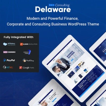 NEW Delaware – Consulting and Finance WordPress Theme 2024 D