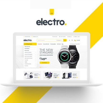 NEW Electro Electronics Store WooCommerce Theme2024