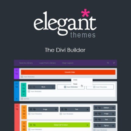 NEW Elegant Themes The Divi Builder 2024