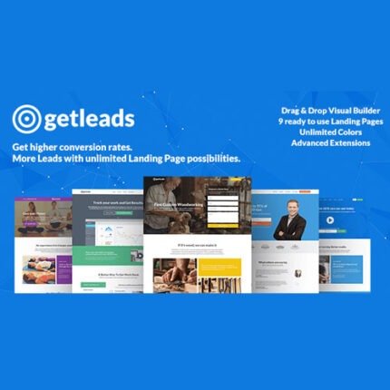 NEW Getleads High-Performance Landing Page WordPress Theme2024