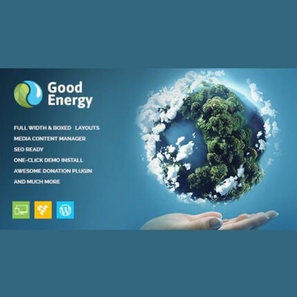 NEW Good Energy – Ecology & Renewable Power Company WordPress Theme 2024 KX