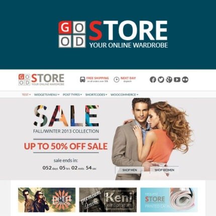 NEW GoodStore – WooCommerce Theme 2024 RR