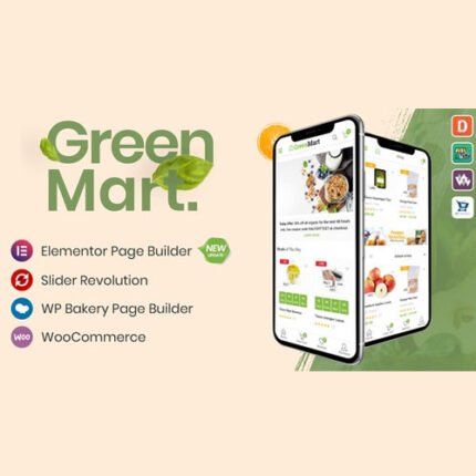 GreenMart – Organic & Food WooCommerce WordPress ThemeSD