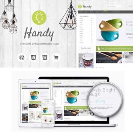 NEW Handy – Handmade Shop WordPress WooCommerce Theme 2024