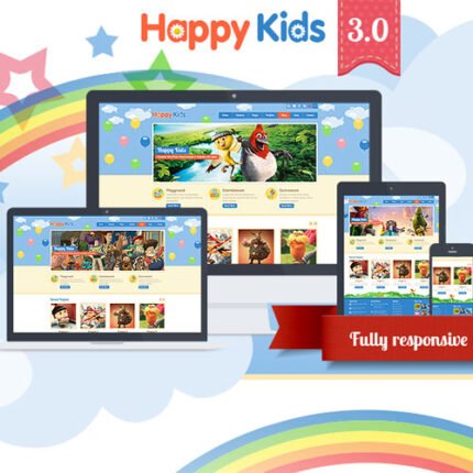 Happy Kids – Children WordPress Theme 2024