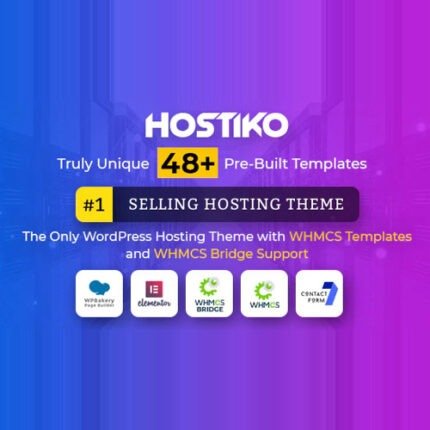 NEW Hostiko WordPress WHMCS Hosting Theme 2024