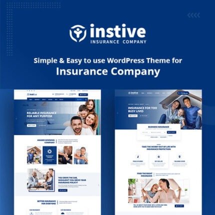 NEW Instive – Insurance WordPress Theme 2024 AS