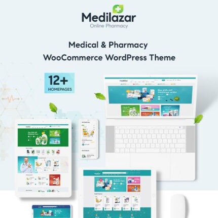 NEW Medilazar – Pharmacy Medical WooCommerce WordPress Theme 2024