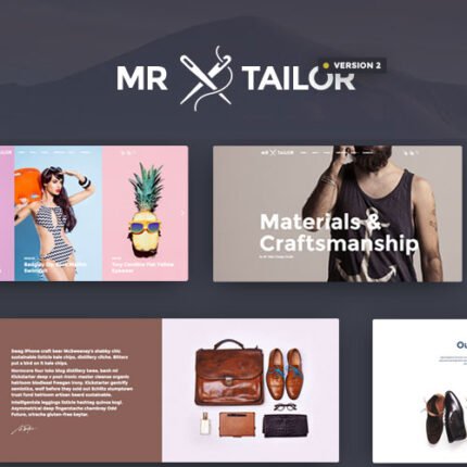 NEW Mr. Tailor – Responsive WooCommerce Theme 2024